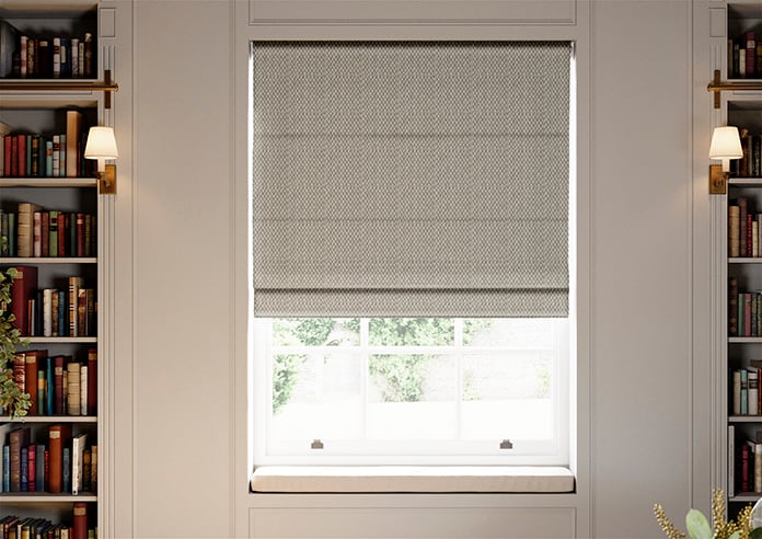 Bellavelle Chevron, Evergreen - Roman Blind - Image 3